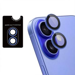 imoshion Lot de 2 protections d'objectif de caméra Apple iPhone 16 / 16 Plus - Ultramarine