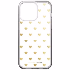 iDeal of Sweden Coque arrière Mirror Apple iPhone 15 Pro Max - Golden Hearts