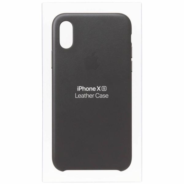 Apple Coque Leather iPhone Xs