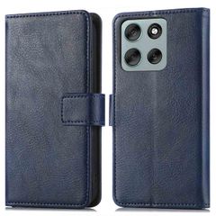 imoshion Étui de télephone portefeuille Motorola Moto G56 - Bleu foncé