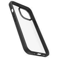 OtterBox Coque arrière React iPhone 15 - Transparent / Noir