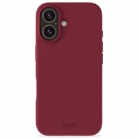 Holdit Coque Silicone iPhone 16 - Red Velvet