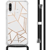 imoshion Coque Design avec cordon Huawei P30 Lite - White Graphic