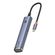 Baseus UltraJoy Air Concentrateur USB-C 6-in-1 - 4K 60Hz - Charge de 100 watts - Station d'accueil - Space Grey