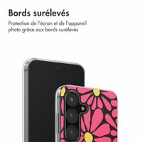 imoshion Coque Design Samsung Galaxy S24 FE - Dusty Rose Flowers Connect