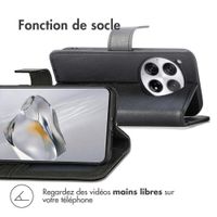imoshion Étui de télephone portefeuille de luxe OnePlus 12 - Noir