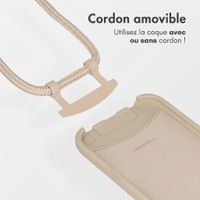 imoshion Coque arrière Color avec cordon amovible et MagSafe Samsung Galaxy S26 - Nude