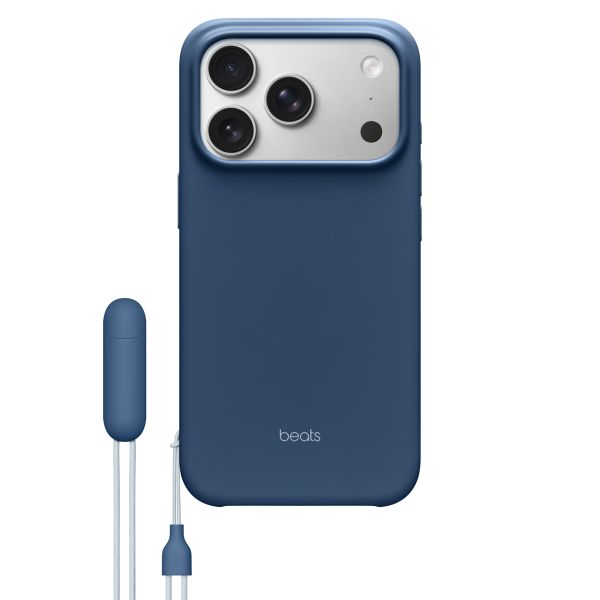 Beats Coque avec support avec MagSafe et contrôle de caméra Apple iPhone 17 Pro - Bedrock Blue