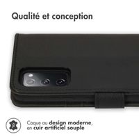 imoshion Étui de télephone portefeuille Samsung Galaxy S20 FE - Noir