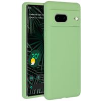 Accezz Coque Liquid Silicone Google Pixel 7 - Vert