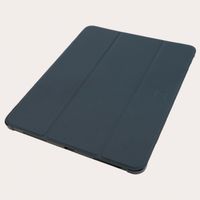 Tucano Satin folio case iPad Pro 13 (2024) M4 - Bleu foncé