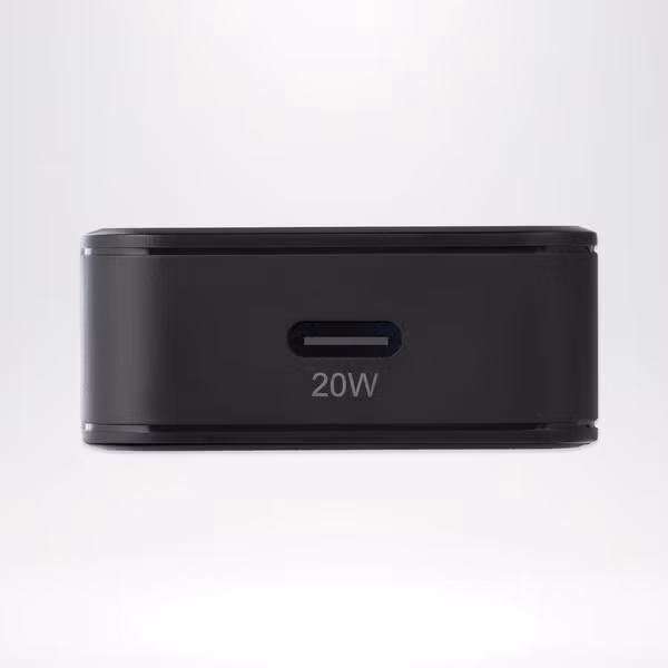 Accezz Chargeur GaN Ultra Slim - USB-C - 20 W - Noir