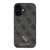 Guess Coque 4G Metal Logo MagSafe Apple iPhone 16 - Marron