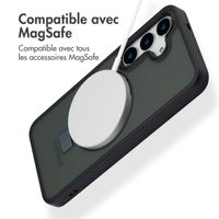 Accezz Coque Ring Stand avec MagSafe Samsung Galaxy S25 - Noir