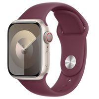 Apple Bracelet Sport Apple Watch Series 1 t/m 9 / SE (38/40/41 mm) | Series 10 / 11 (42 mm) - Taille M/L - Mulberry