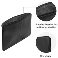 dbramante1928 Skagen Pro - Pochette ordinateur 14 pouces - Cuir véritable - Apple MacBook Air 15 pouces - Black
