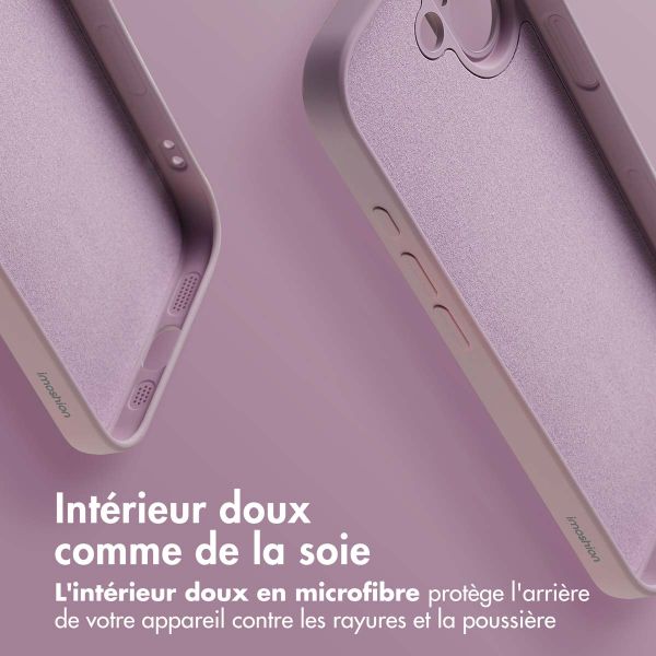 imoshion Coque Couleur avec MagSafe Apple iPhone 17 - Violet