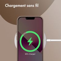 imoshion Coque Couleur Apple iPhone 13 - Marron