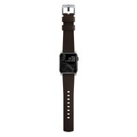 Nomad Bracelet Active Pro Apple Watch Series 1 t/m 11 / SE / Ultra (44/45/46/49 mm) - Brown / Silver