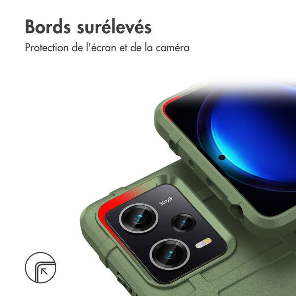 imoshion Coque Arrière Rugged Shield Xiaomi Poco X5 Pro 5G - Vert