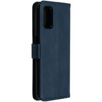 imoshion Étui de télephone portefeuille de luxe Oppo A52 / Oppo A72 / Oppo A92 - Bleu foncé