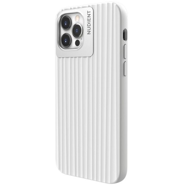 Nudient Bold Case iPhone 12 (Pro) - Chalk White