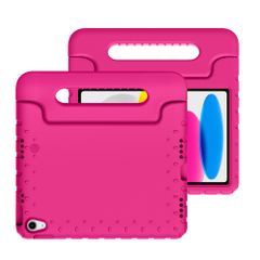 imoshion Coque kidsproof avec poignée Apple iPad 11 (2025) 11 pouces A16 / iPad 10 (2022) 10.9 pouces - Rose
