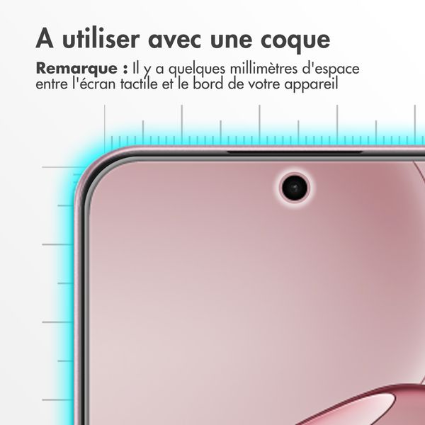 Accezz Protection d'écran en verre trempé Oppo A6 Pro (5G)