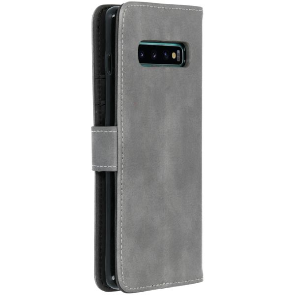 Étui de téléphone Luxe Samsung Galaxy S10 Plus - Gris