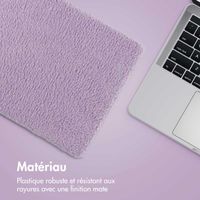 imoshion Teddy Hard Cover MacBook Pro 14 pouces (2021 / 2023 M3 chip / 2024 M4 chip) - A2442 / A2779 / A2918 / A3112 / A3185 / A3401 - Lavender Lilac