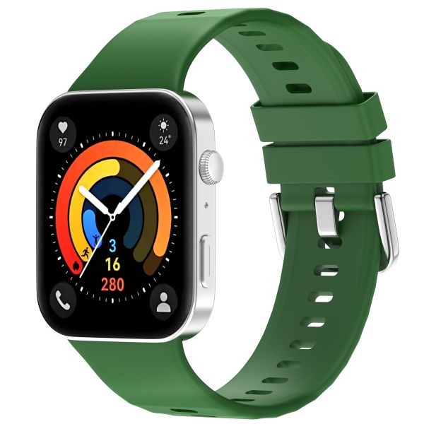 imoshion Bracelet en silicone pour Huawei Watch Fit 3 - Vert