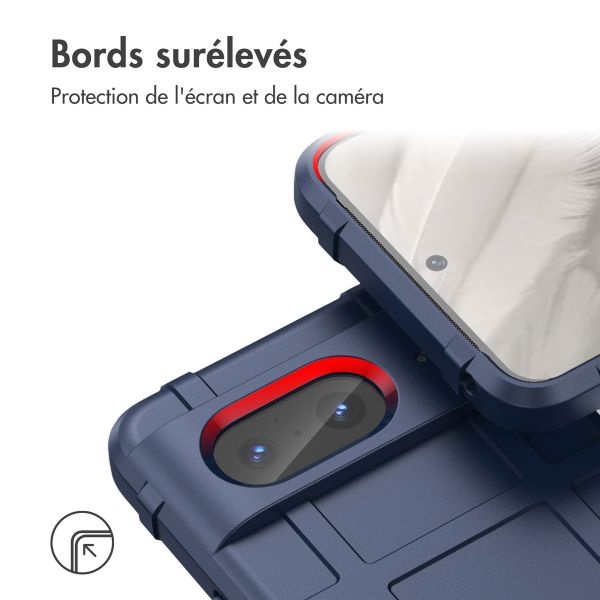 imoshion Coque Arrière Rugged Shield Google Pixel 8 - Bleu foncé