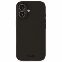 Holdit Coque Silicone Apple iPhone 16 - Noir