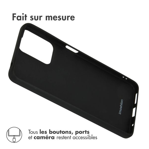 imoshion Coque Couleur Motorola Moto G04 / G24 - Noir