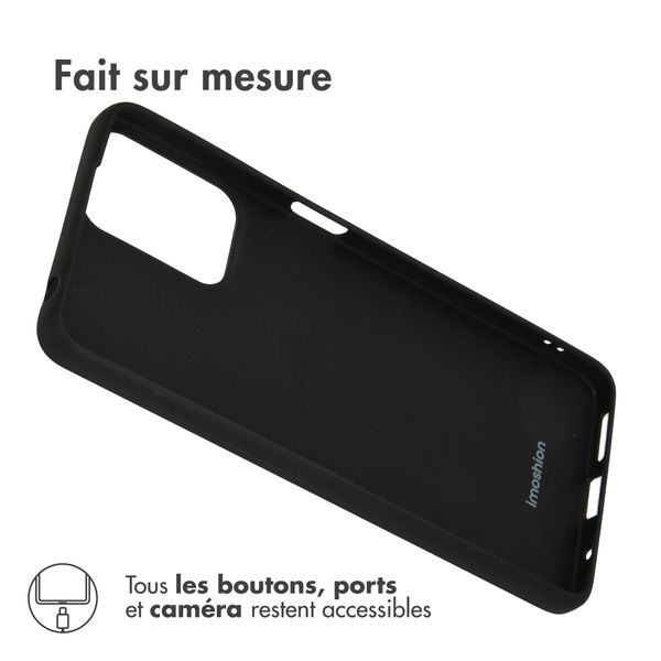 imoshion Coque Couleur Motorola Moto G24 / G04 - Noir