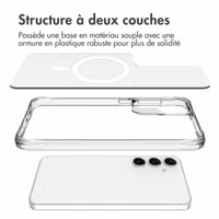 imoshion Coque Rugged Air MagSafe Samsung Galaxy S24 - Transparent