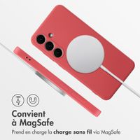 imoshion Coque Couleur avec MagSafe Samsung Galaxy S24 Plus - Dusty Rose