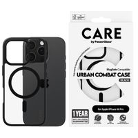 CARE by PanzerGlass Coque Urban Combat MagSafe iPhone 16 Pro - Noir