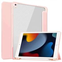 imoshion Coque tablette rigide Trifold Apple iPad 9 (2021) 10.2 pouces / iPad 8 (2020) 10.2 pouces / iPad 7 (2019) 10.2 pouces - Rose