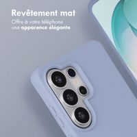 imoshion Coque arrière Color avec cordon amovible et MagSafe Samsung Galaxy S26 Ultra - Ash Blue