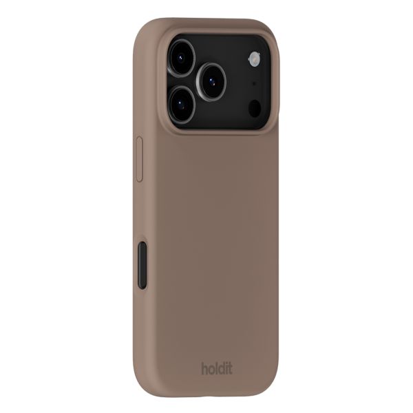Holdit Coque Silicone Apple iPhone 17 Pro Max - Mocha Brown