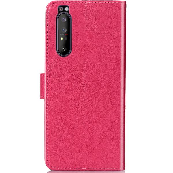 Etui de téléphone Fleurs de Trèfle Sony Xperia 1 II