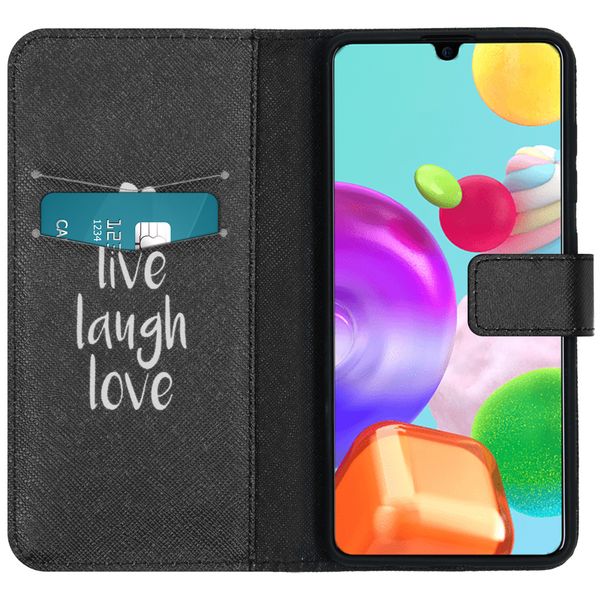 imoshion Coque silicone design Samsung Galaxy A41 - Live Laugh Love