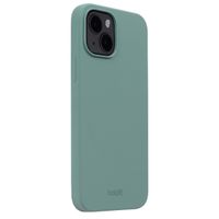 Holdit Coque Silicone iPhone 15 - Moss Green