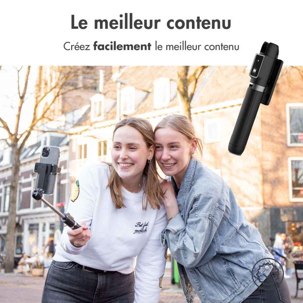 imoshion Perche à selfie Bluetooth 2 en 1 + Trépied