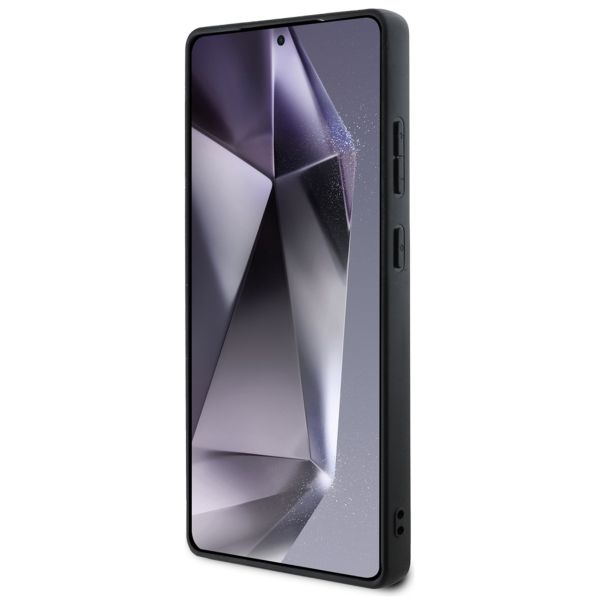 Guess Coque 4G Metal Logo Saffiano Samsung Galaxy S25 Ultra - Rose