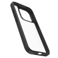 OtterBox Coque arrière React Apple iPhone 15 Pro - Transparent / Noir