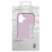 iDeal of Sweden Coque Clear iPhone 16 - Light Pink