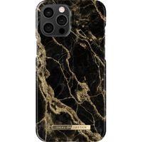 iDeal of Sweden Coque Fashion iPhone 12 Pro Max - Golden Smoke Marble