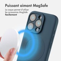 imoshion Coque Couleur avec MagSafe Apple iPhone 16 Pro Max - Bleu foncé
